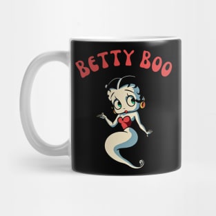 Betty Boo Ghost Halloween Retro Cartoon Mug